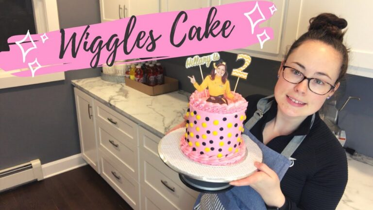 wiggles birthday cake
